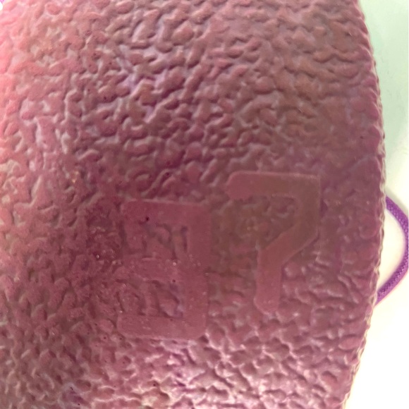 Ecco Shoes Womens 6.5 EU 37 Purple Leather Lace Up Sneaker - Picture 8 of 13